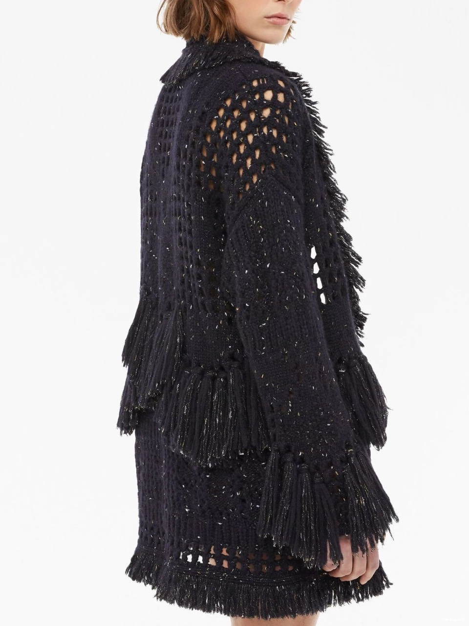 Affordable Alanui cardigan speckle-knit Women Astral The 0813